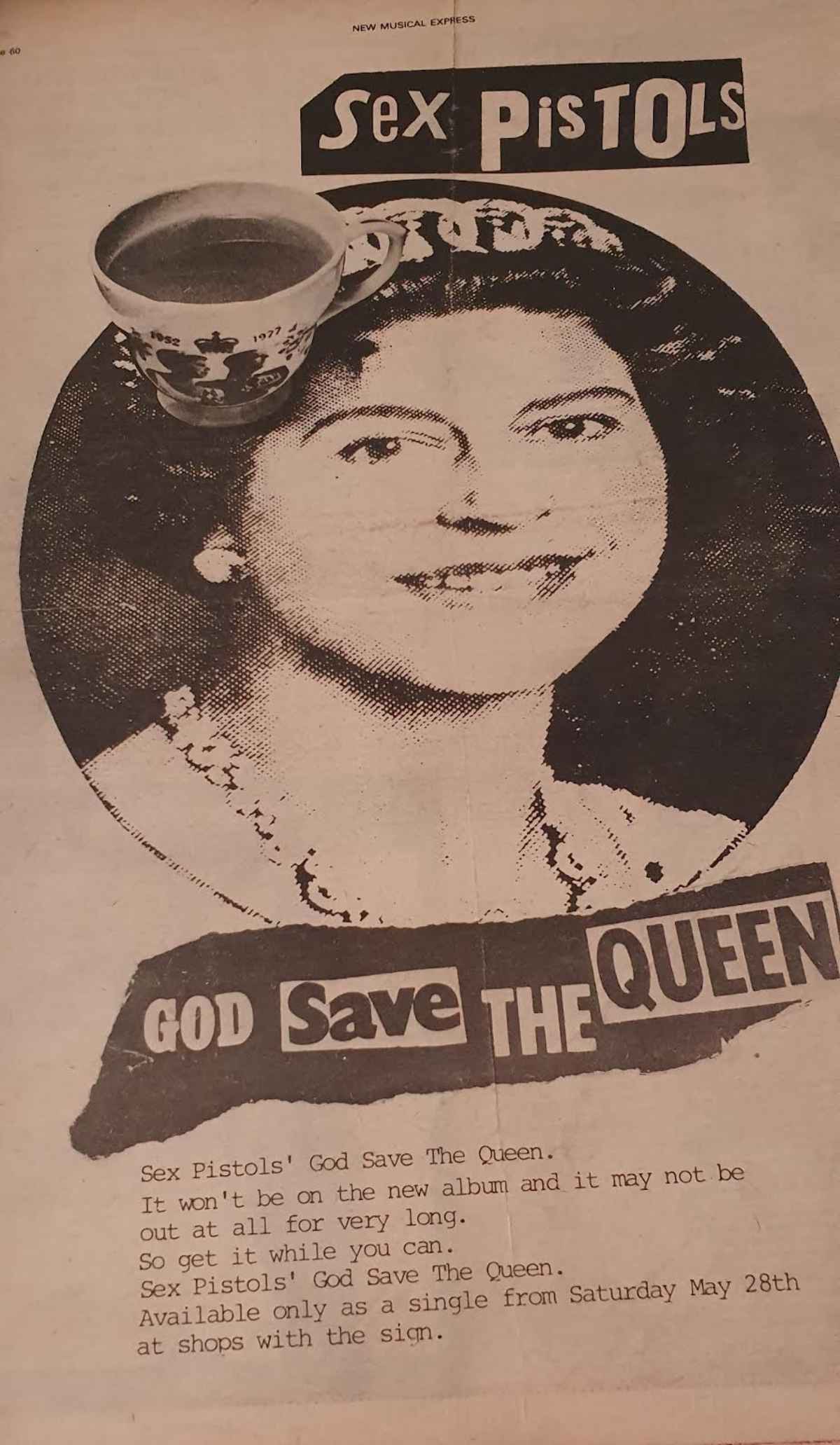 God Save The Queen ad