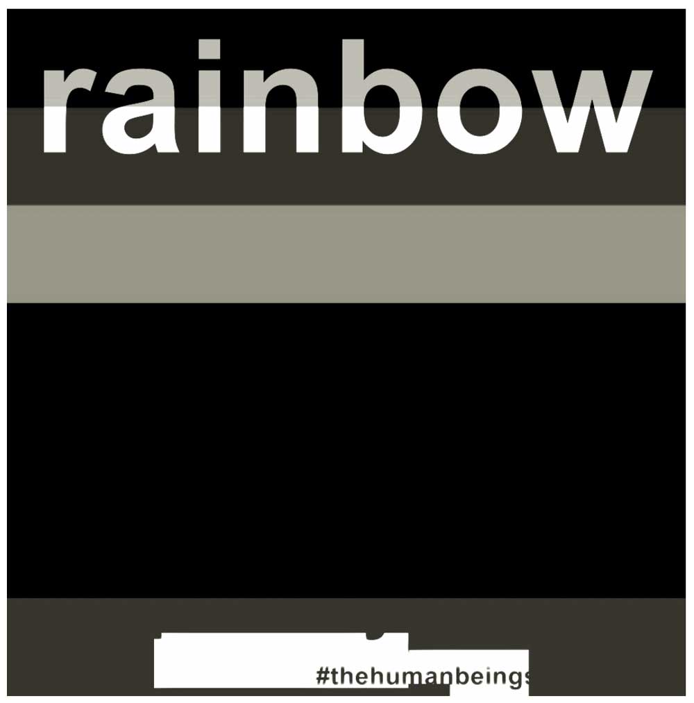 rainbow - jeremy gluck text based art